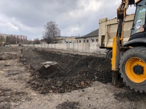 У Тернополі триває будівництво дощового колектора