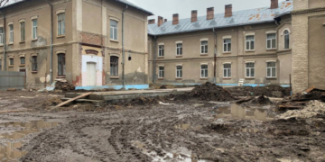 Відновлять роботи з будівництва приймально-діагностичного відділення в Бережанській лікарні