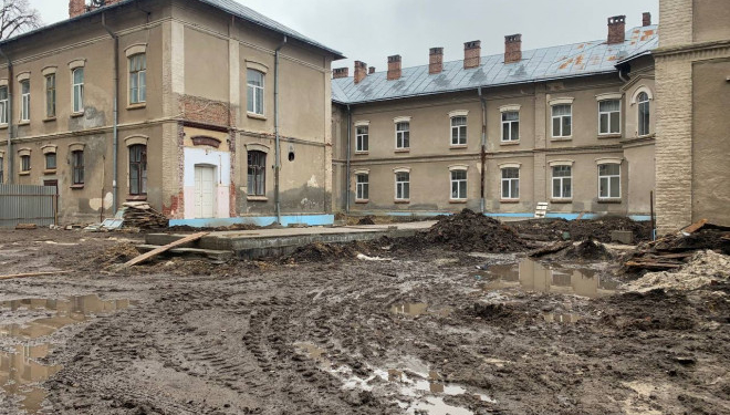 Відновлять роботи з будівництва приймально-діагностичного відділення в Бережанській лікарні