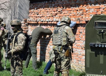 На Тернопільщині силовики у рамках навчань затримали групу терористів (Відео)