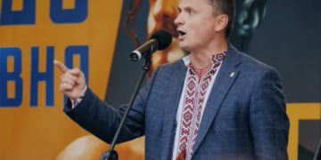 «Ми будемо боротися за світле майбутнє нашої нації», – Михайло Головко на Марші Героїв у Тернополі