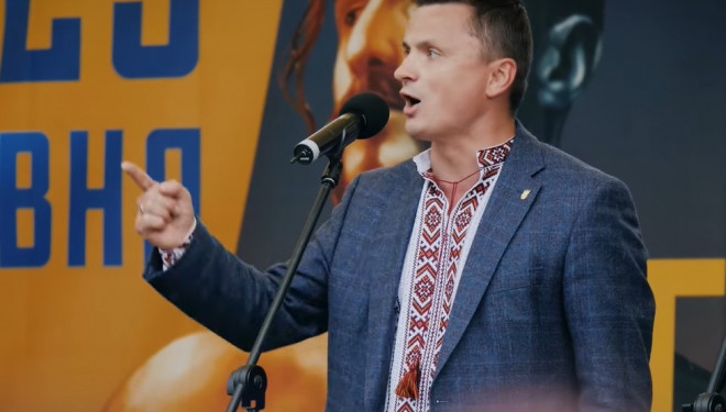 «Ми будемо боротися за світле майбутнє нашої нації», – Михайло Головко на Марші Героїв у Тернополі