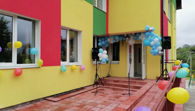 У селі Слобідка запрацював новозбудований дитсадок