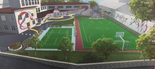 У Тернополі проведуть капітальний ремонт спортивного майданчика біля школи