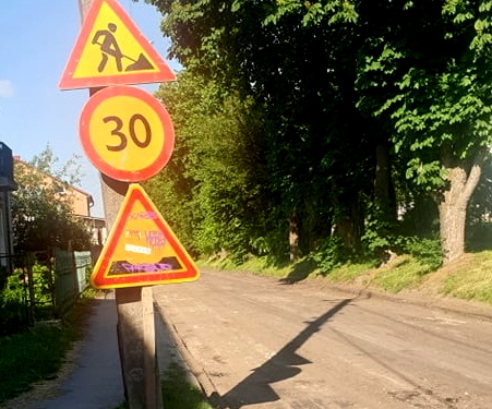 У Тернополі триває поточний ремонт автошляхів