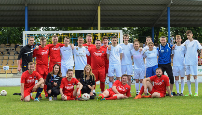 «Опілля» підтримало товариську гру «Вставай Сонце» з юними футболістами