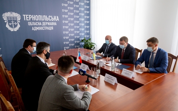 На Тернопільщині перебуває Генеральний консул Чеської Республіки у Львові