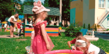 У тернопільському садочку №4 «Усмішка» працює літній оздоровчий табір для дітей