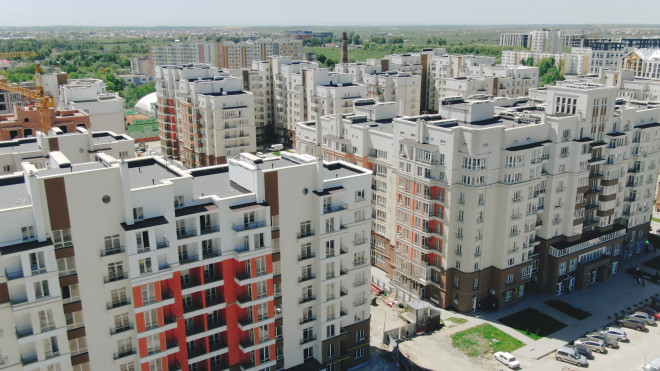 Креатор-Буд зводить сьому чергу ЖК на Стрийській у Львові (Відео)