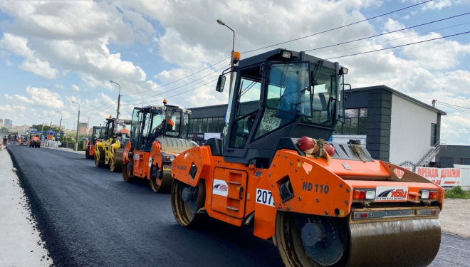 У Тернополі облаштовують дорогу міжнародного значення