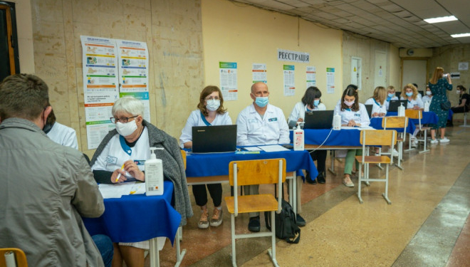 У Тернополі функціонує Центр масової вакцинації від COVID-19