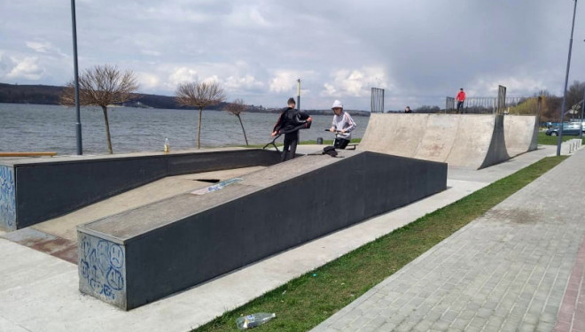 У Тернополі розпочали модернізацію скейт-парку