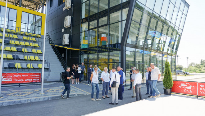 «Водна арена «Тернопіль» може стати спортивною візитівкою України», – Володимир ТРУШ
