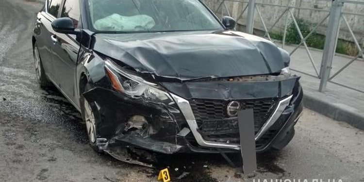 На Тернопільщині зіткнулися автомобілі NISSAN ALTIMA та HYNDAI ELANTRA