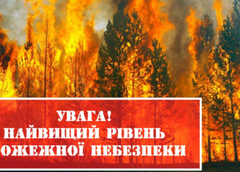 На Тернопільщині оголошено найвищий рівень пожежної небезпеки