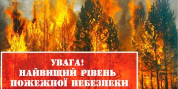 На Тернопільщині оголошено найвищий рівень пожежної небезпеки