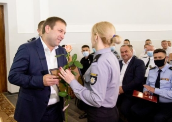 Володимир Труш привітав працівників поліції Тернопільщини з 6-ою річницею створення відомства