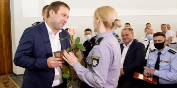 Володимир Труш привітав працівників поліції Тернопільщини з 6-ою річницею створення відомства