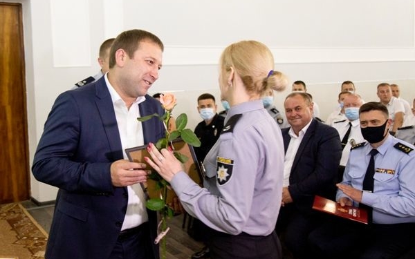 Володимир Труш привітав працівників поліції Тернопільщини з 6-ою річницею створення відомства