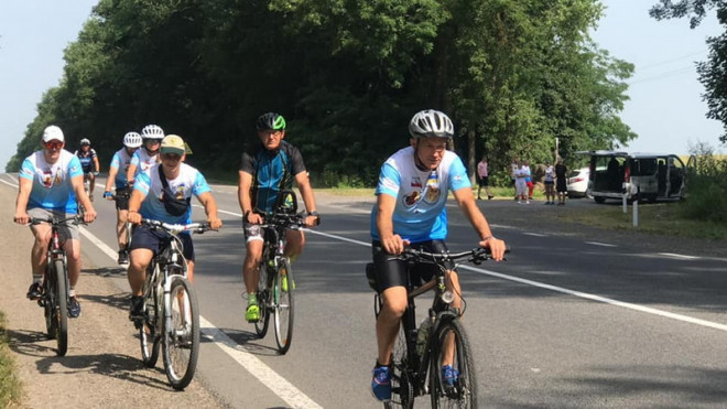 Прочани із Польщі прибули на Тернопільщину на велосипедах