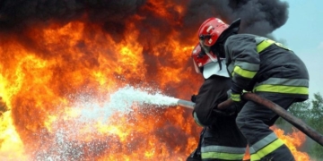 В Острові поблизу Тернополя горів магазин