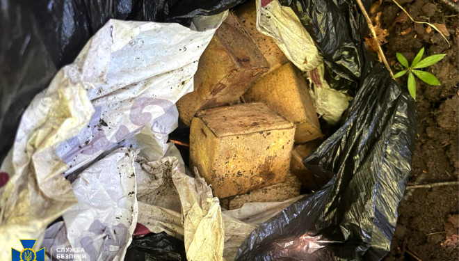 На Тернопільщині СБУ виявила схрон з боєприпасами