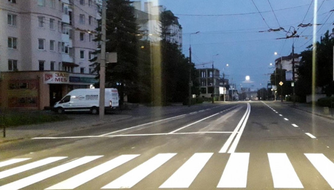 На ще одній ділянці в Тернополі змінено Схему організації дорожнього руху