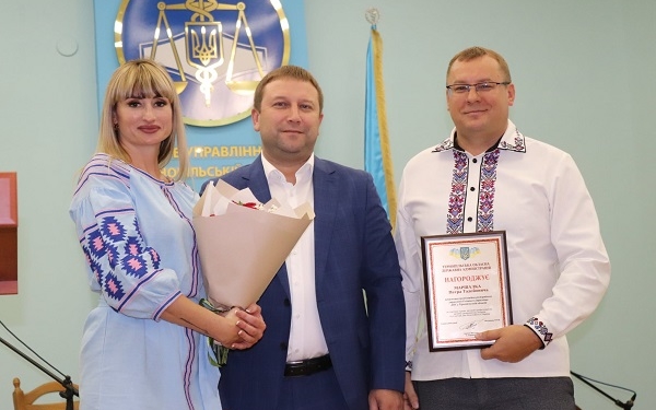 Урочистості з нагоди Дня Незалежності відбулися в Головному управлінні ДПС у Тернопільській області