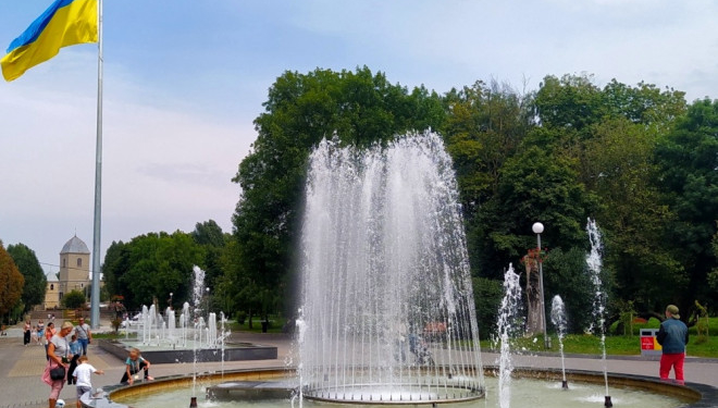 Завтра у Тернополі запрацюють усі фонтани
