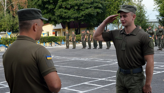 Тернопільських нацгвардійців нагородили відзнаками