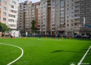 У Тернополі функціонують більше двох десятків нових спортивно-ігрових зон