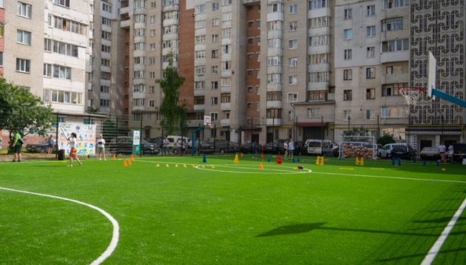 23 нові ігрові зони та спортивні локації відкрили у Тернополі від початку року