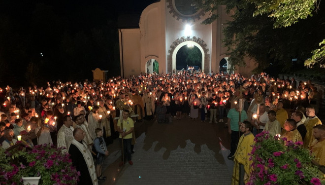 На Тернопільщині відбулася проща родин мігрантів
