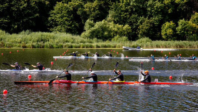 У Тернополі відбувся чемпіонат України з веслування на байдарках та каное серед ветеранів