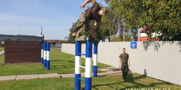 На Тернопільщині поліцейські інструктори змагалися за звання кращих