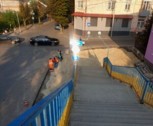 У Тернополі тривають ремонтні роботи