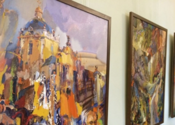 На Тернопільщині відкрили унікальну виставку картин про Пінзеля