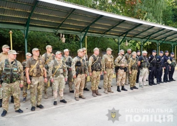 Тернопільські правоохоронці вирушили у зону проведення ООС (Відео)