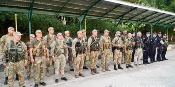 Тернопільські правоохоронці вирушили у зону проведення ООС (Відео)