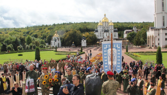 На Тернопільщині відбулося військове паломництво