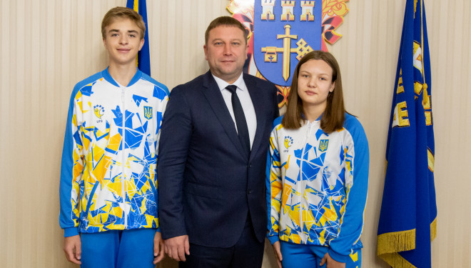 Володимир Труш нагородив юних спортсменів: «Ви наша гордість»