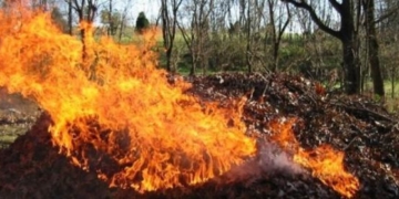 На території Тернопільської громади заборонено спалювали сухі трави та листя