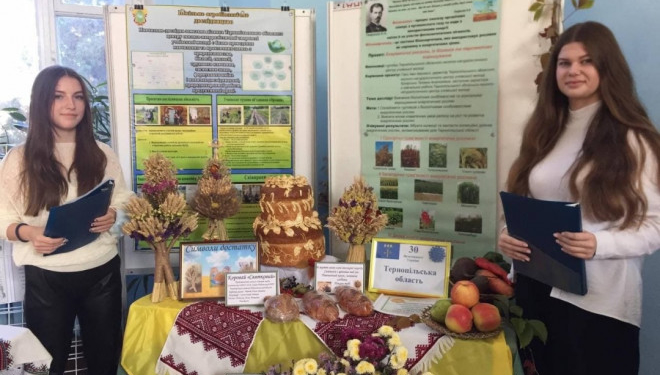 Молоді дослідники з Тернополя презентували свій метод вирощування екозелені на виставці в Києві