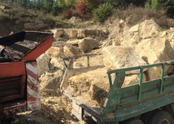 На Тернопільщині припинено діяльність нелегального кар’єру