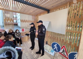 У Тернополі пройшов “Урок просто неба з патрульними”