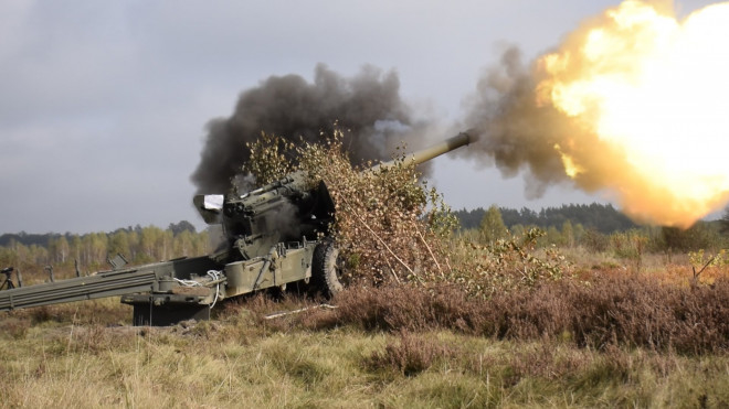 Тернопільські артилеристи проходять тактичні навчання