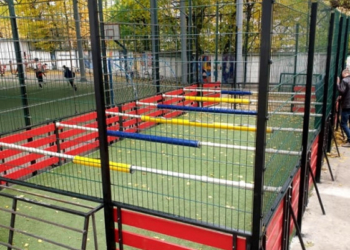 Майданчик для настільного футболу облаштували в тернопільській школі