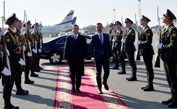 Президент Ізраїлю прибув з держвізитом в Україну