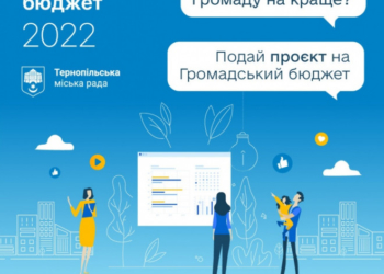 Стало відомо, скільки проектів на «Громадський бюджет 2022» подали жителі Тернопільської громади