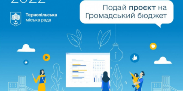 Стало відомо, скільки проектів на «Громадський бюджет 2022» подали жителі Тернопільської громади
